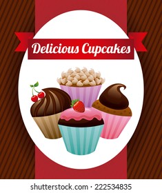 pastry graphic design , vector illustration