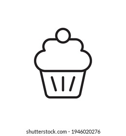 Icono de pastelería en vector. Logotipo