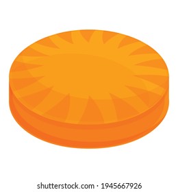 Pastry mold icon. Cartoon of pastry mold vector icon for web design isolated on white background