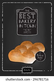Pastry poster design.
