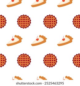 pastry seamless pattern with cakes. cookie pattern background. cake pattern background. cake background.
