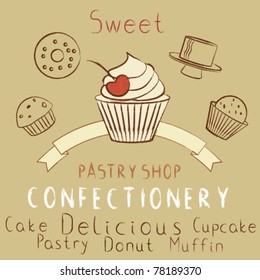 Pastry shop set