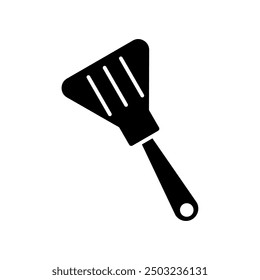 pastry spatula icon. vector isolated on white background, simple and modern design.