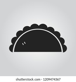 Pasty icon vector