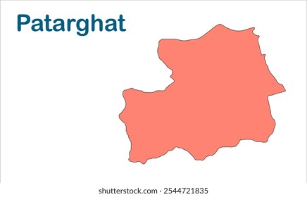 Patarghat subdivision map ,Saharsa District, Bihar State, Republic of India, Government of Bihar, Indian territory, Eastern India, politics, village, tourism