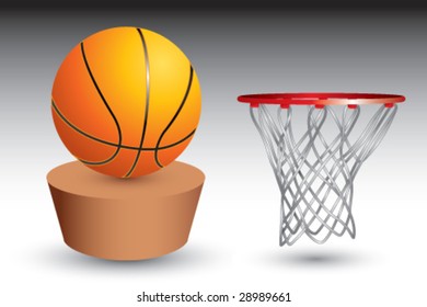 patch and basketball and hoop