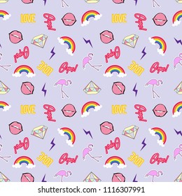 patch color art vector 