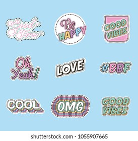 patch fashion denim