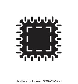 Patch Filled Icon Vector Illustration