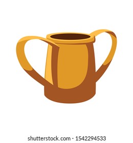 patch of houseplant in pot vector illustration design