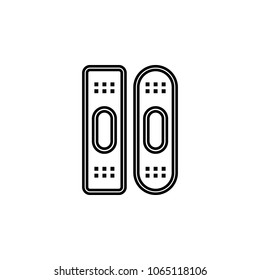patch icon. Element of medicine for mobile concept and web apps. Thin line  icon for website design and development, app development. Premium icon on white background