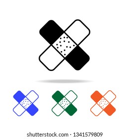 patch icon. Elements of simple web icon in multi color. Premium quality graphic design icon. Simple icon for websites, web design, mobile app, info graphics