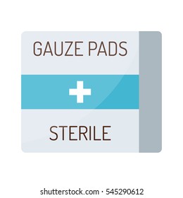 Patch plaster vector.