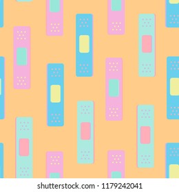 patches seamless pastel pattern