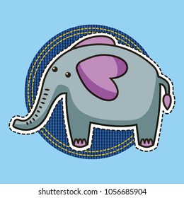 patches sticker animal