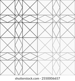 Patchwork Arte abstracto inconsútil geométrica decoración gráfica Plantilla de contorno étnico Fondo de pantalla impreso patrón de tela dibujado a mano contorno forma de fondo ombre elemento blanco y negro
