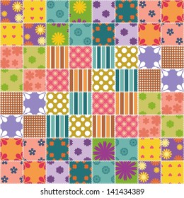 patchwork background 
