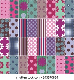 patchwork background