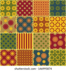 patchwork background