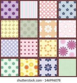 patchwork background 