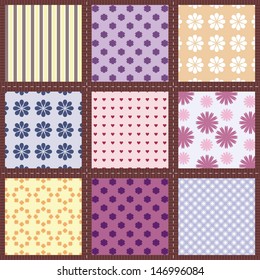 patchwork background 