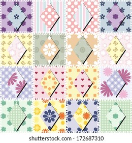 patchwork background