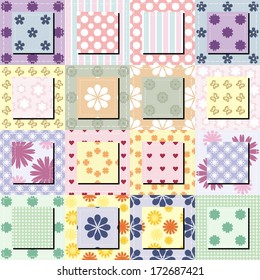 patchwork background