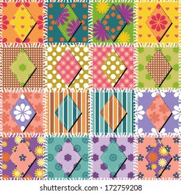 patchwork background