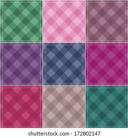 patchwork background