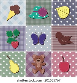 patchwork background