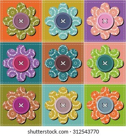 patchwork background