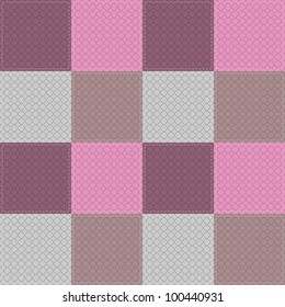 patchwork background with different items