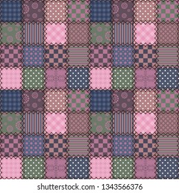 patchwork background with different patterns	
