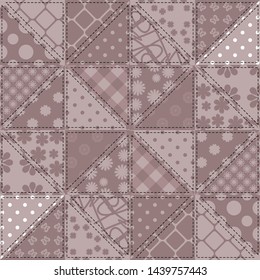 patchwork background with different patterns