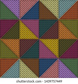 patchwork background with different patterns