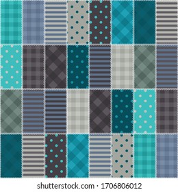 patchwork background with different patterns	

