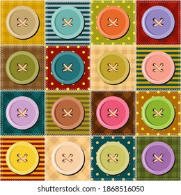 patchwork background with different patterns	
