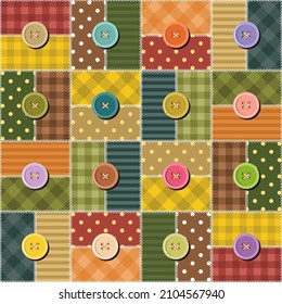 patchwork background with different patterns