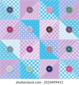 patchwork background with different patterns	
