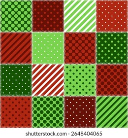 plano de fundo de patchwork com padrões diferentes