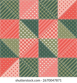 patchwork background with different patterns	
