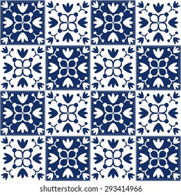patchwork background with different patterns