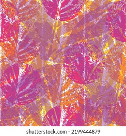 Patchwork Colorful flowers pattern spring botanical design.  For fabric textile prints and apparel.