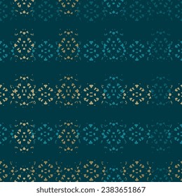 patchwork floral pattern with paisley and indian flower motifs.  Vector illustration