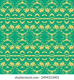 patchwork floral pattern with paisley and indian flower motifs.   Seventies Style, Groovy Background, Wallpaper.