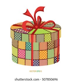 patchwork gift box