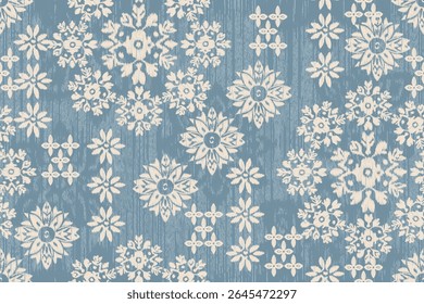patchwork Ikat paisley embroidery on the fabric in Indonesia, India, and Asian countries. Geometric, ethnic, oriental seamless pattern.Aztec style. illustration. design for texture, fabric, clothing