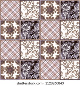 patchwork paisley pattern