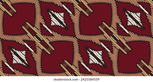 Patchwork pattern Seamless Australian aboriginal pattern Motif embroidery, Ikat embroidery vector Design for Print border embroidery ancient egypt