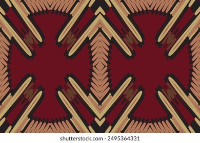 Patrón de patchwork patrón aborigen australiano sin fisuras bordado de motivo, diseño de Vector de bordado Ikat para imprimir bordado de borde antiguo egipto